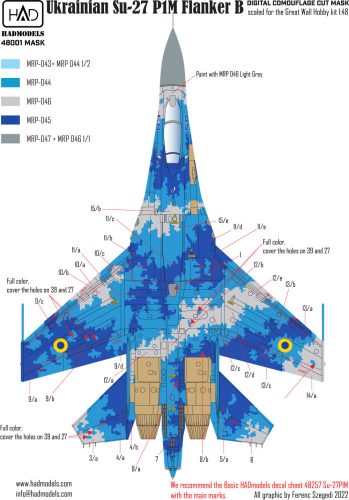 HAD models - Su-27P1M Digital Camouflage 