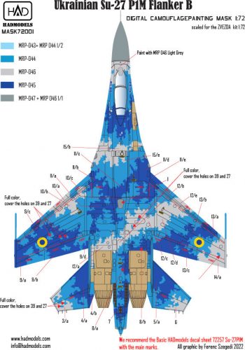 HAD models - Su-27P1M Digital Camouflage