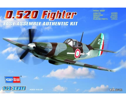 Hobbyboss - French D.520 Fighter