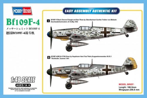 Hobbyboss - Bf109 F4