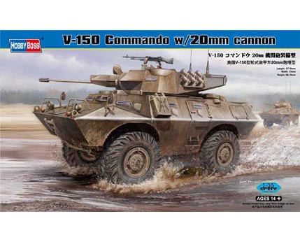 Hobbyboss - V-150 Commando W/20Mm Cannon