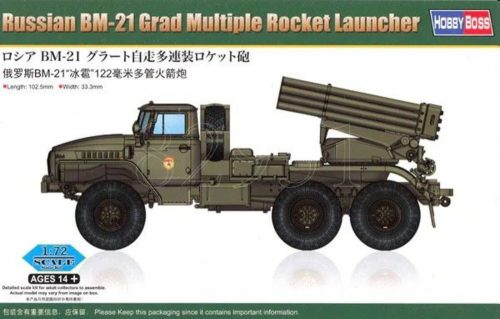 Hobby Boss - Russian BM-21 Grad Multiple Rocket Launcher