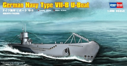 Hobbyboss - German Navy Type Vii-B U-Boat