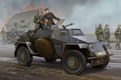 Hobbyboss - German Sd.Kfz.221 Leichter Panzerspahwag