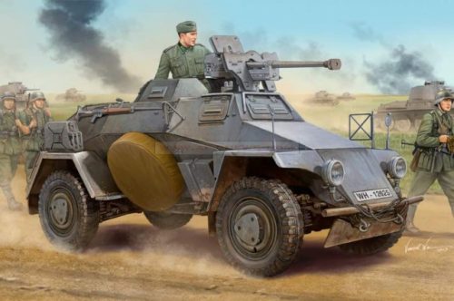 Hobbyboss - German Le.Pz.Sp.Wg (Sd.Kfz.221)Panzerwag