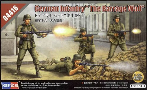 Hobbyboss - German Infantry " The Barrage Wall"