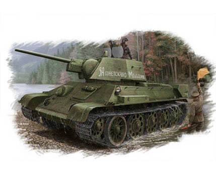 Hobbyboss - Russian T-34/76 (1943 No.112)Tank