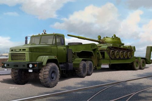 Hobbyboss - Ukraine KrAZ-6446 Tractor w.MAZ/ChMZAP- 5247G semitrailer