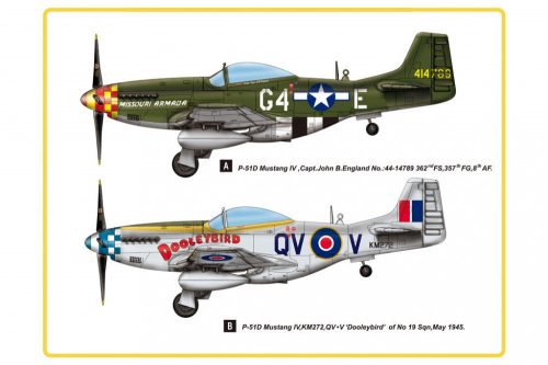 Hobbyboss - P-51D Mustang Iv Fighter