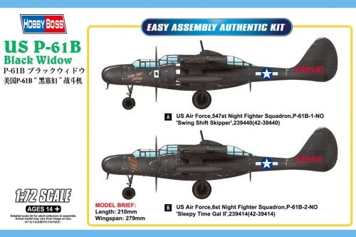 Hobbyboss - US P-61B Black Widow