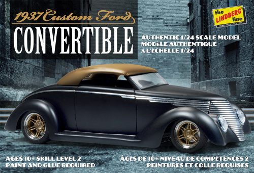 Lindberg - 1937 Ford Custom Convertible