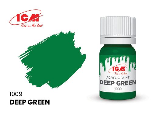 ICM - BASIC COLORS Deep Green bottle 12 ml