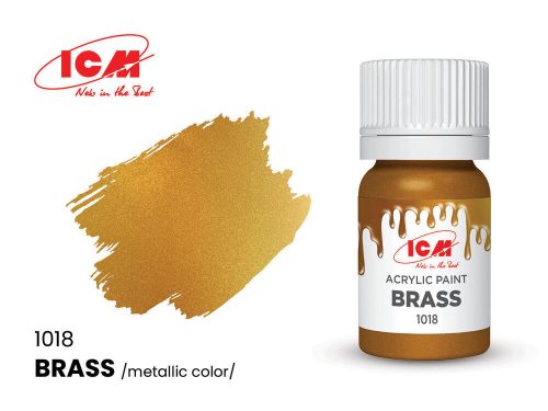 ICM - METALLIC COLORS Brass bottle 12 ml