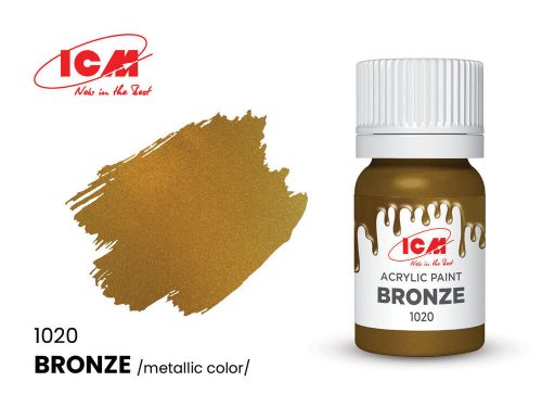 ICM - METALLIC COLORS Bronze bottle 12 ml