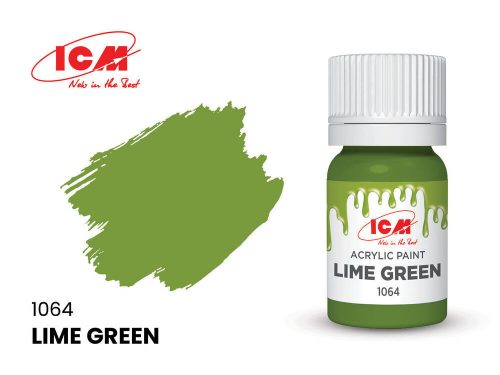 ICM - GREEN Lime Green bottle 12 ml