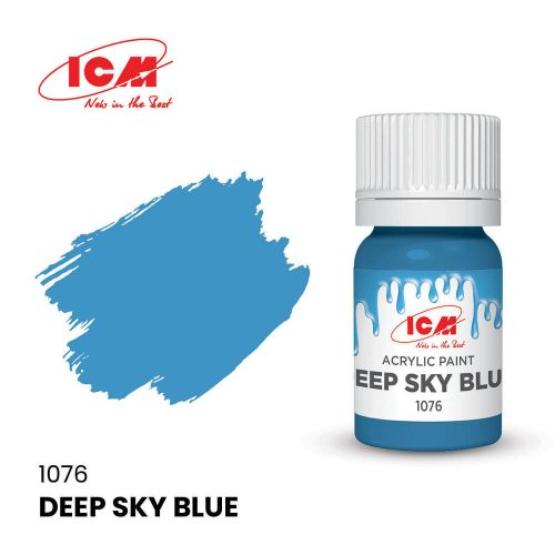 ICM - BLUE Deep Sky Blue bottle 12 ml