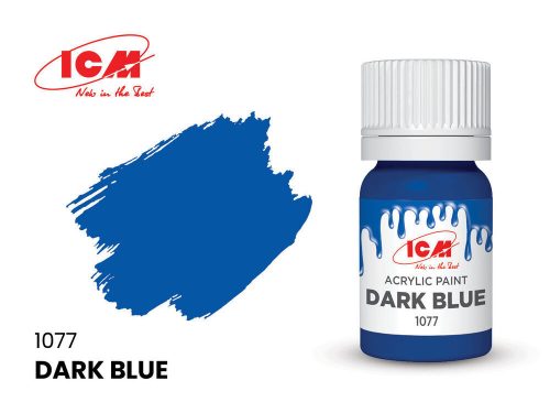 ICM - BLUE Dark blue bottle 12 ml