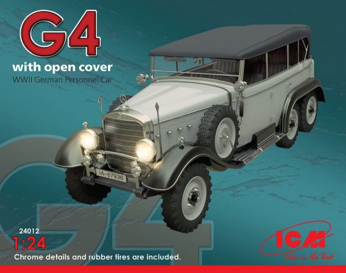 ICM - Typ G4 with open cover, WWII German Personnel Car