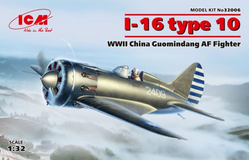 ICM - I-16 type 10, WWII China Guomindang AF Fighter