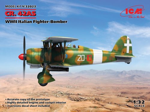 ICM - CR. 42AS, WWII Italian Fighter-Bomber