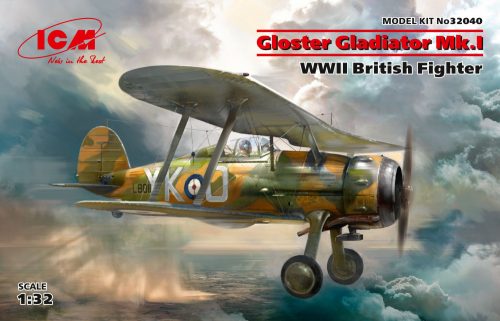 ICM - Gloster Gladiator Mk.I, WWII British Fighter