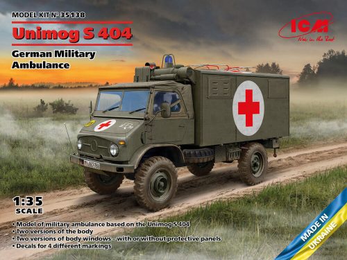 ICM - Unimog S 404, German Military Ambulance