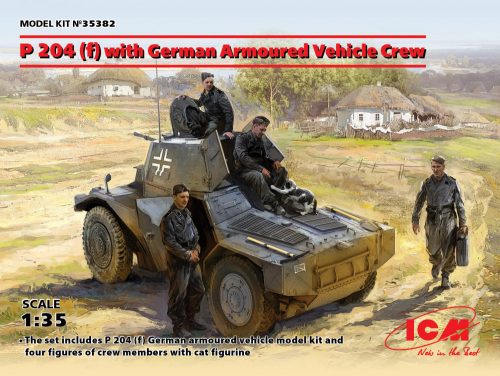 ICM - P 204(f)with German Armoured VehicleCrew