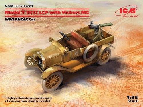 ICM - Model T 1917 LCP with Vickers MG, WWI ANZAC Car