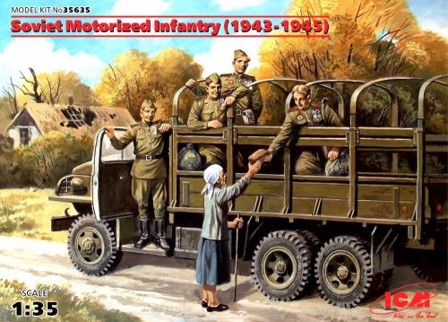 ICM - Soviet Motorized Infantry (1943-1945), (5 figure)