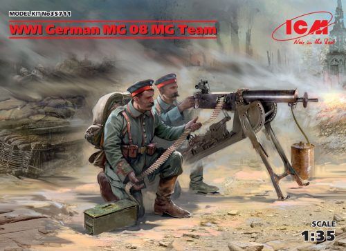 ICM - WWI German MG08 MG Team