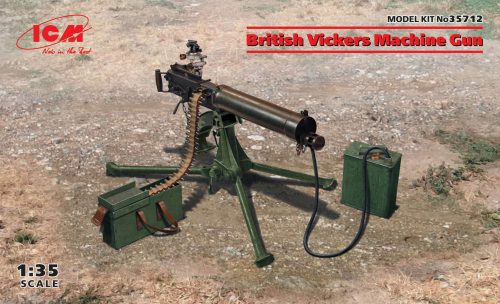 ICM - British Vickers Machine Gun (100% new molds)