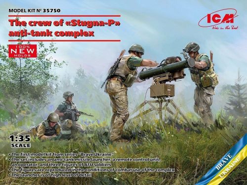 ICM - The Crew of Stugna-P antitank complex (100% new molds)