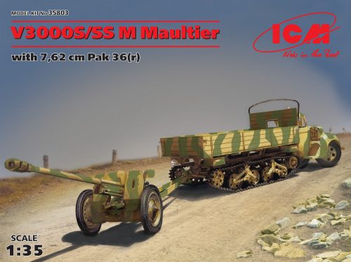 ICM - V3000S/SS M Maultier w.7,62cm Pak 36(r)