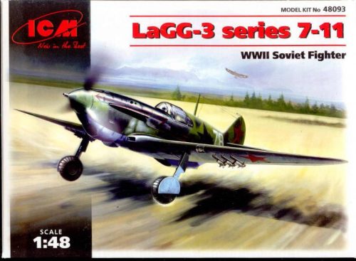 ICM - LaGG-3 series1 7-11, WWII Soviet Fighter