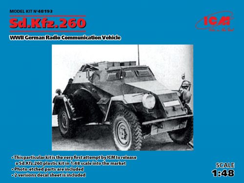 ICM - Sd.Kfz.260 German Radio Communication Vehicle