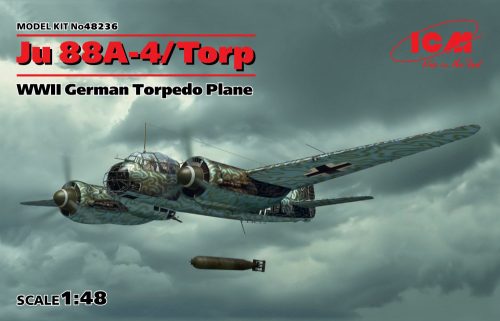 ICM - Ju 88A-4 Torp/A-17 WWII German Torpedo Plane