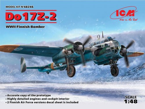 ICM - Do 17Z-2, Wwii Finnish Bomber