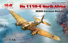 ICM - He 111H6 North Africa WWII German Bombe Limited