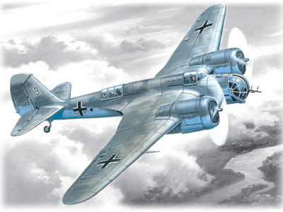 ICM - Avia B-71 German Air Force Bomber WW II