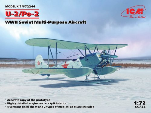 ICM - U-2/Po-2 WWII Soviet Multi-Purpose Aircraft