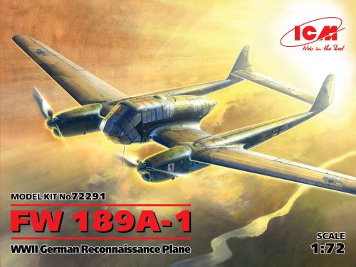 ICM - FW 189A-1 WWII German Reconnaissance Plane