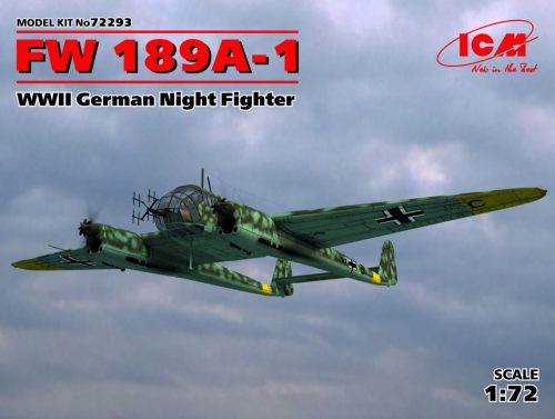 ICM - FW 189A-1 WWII German Night Fighter