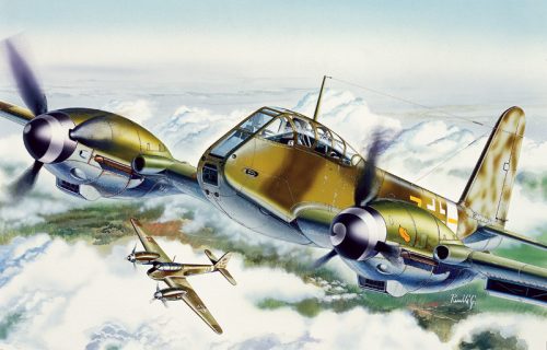 Italeri - Me 410 Hornisse, 1:72