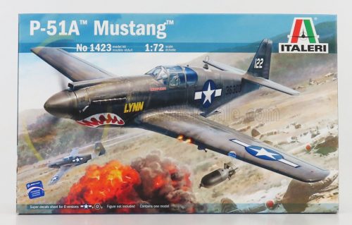 Italeri - NORTH AMERICAN P-51A MUSTANG AIRPLANE MILITARY 1941