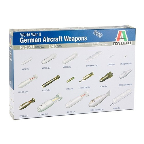 Italeri - Wwii German Aircraft Weapons