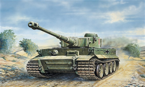 Italeri - TIGER I  AUSF. E/H1 Milittary Vehicles