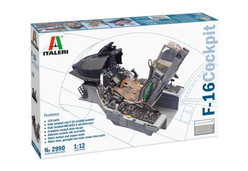 Italeri - F-16 Fighting Falcon Cockpit