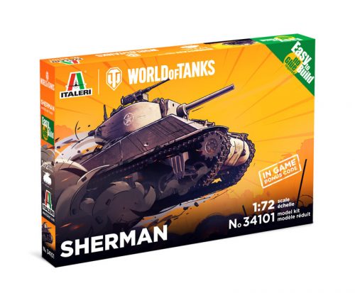 Italeri - Sherman World Of Tanks Fast Assembly