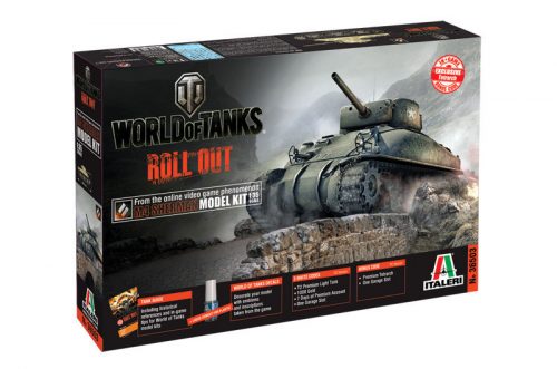 Italeri - M4 Sherman, World Of Tanks (36503)