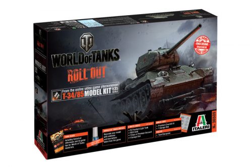 Italeri - T-34/85, World Of Tanks (36509)